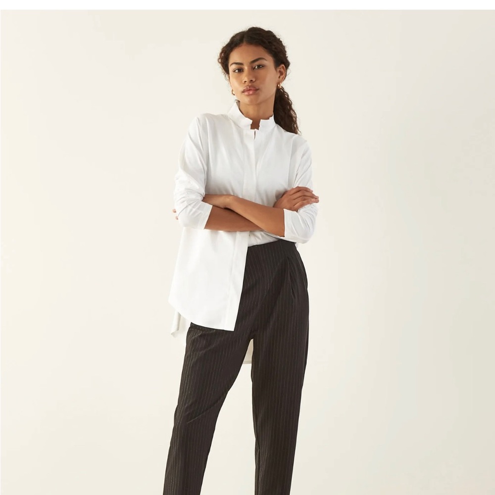 Aday Something Borrowed Shirt in Striped